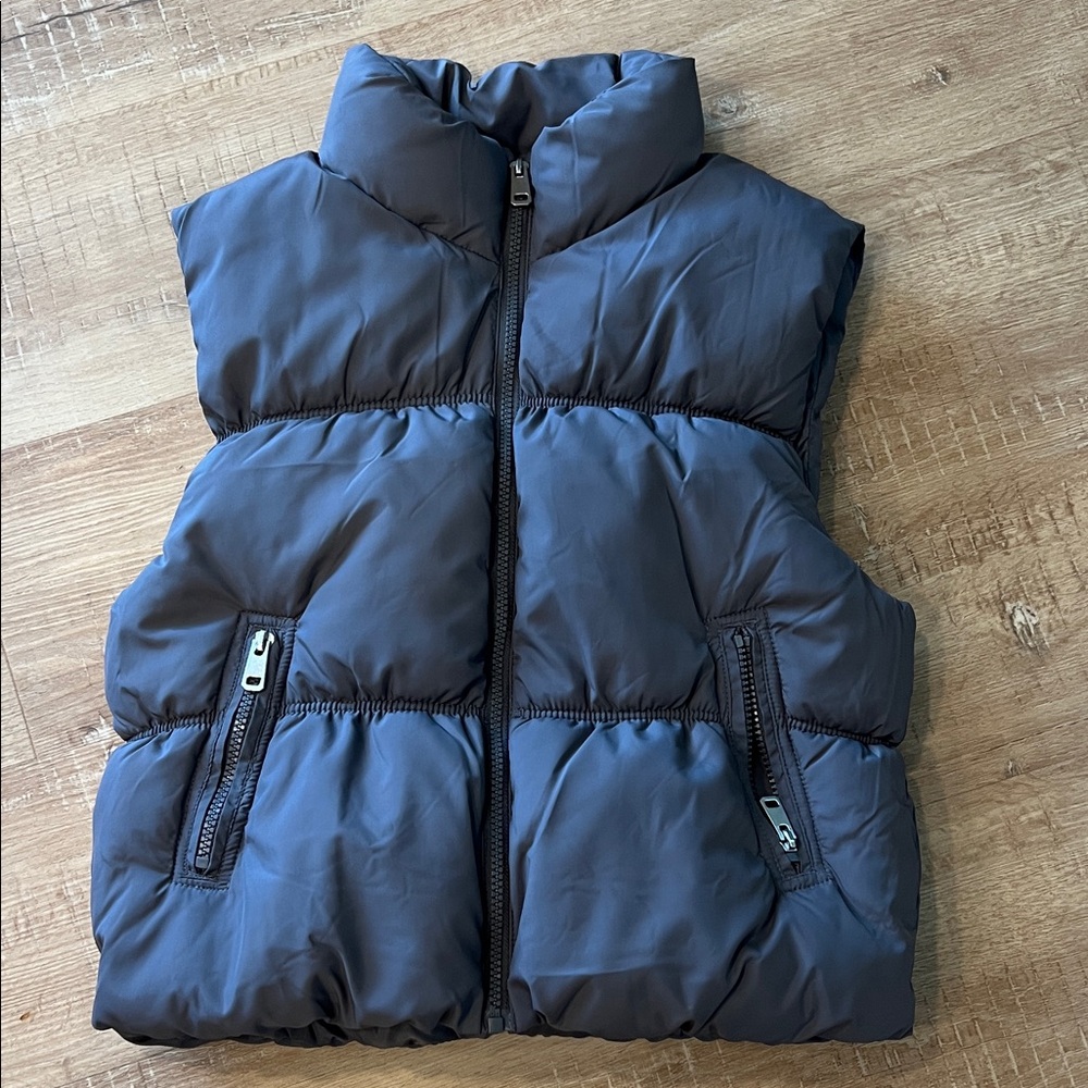 H&M Kids Charcoal Puffer Vest
